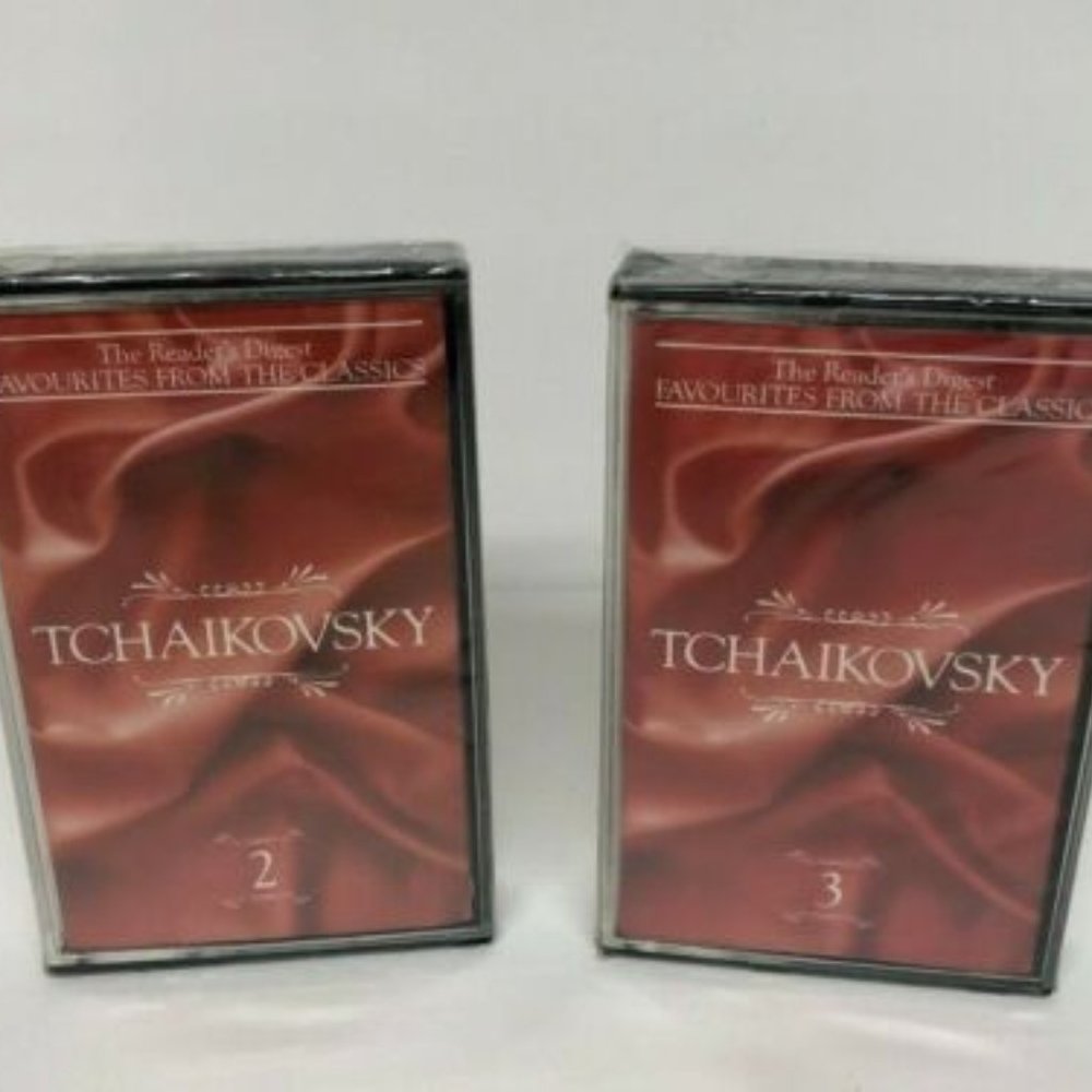 Vintage Cassettes Tchaikovsky # 2 and #3 Readers Digest The Classics New Sealed